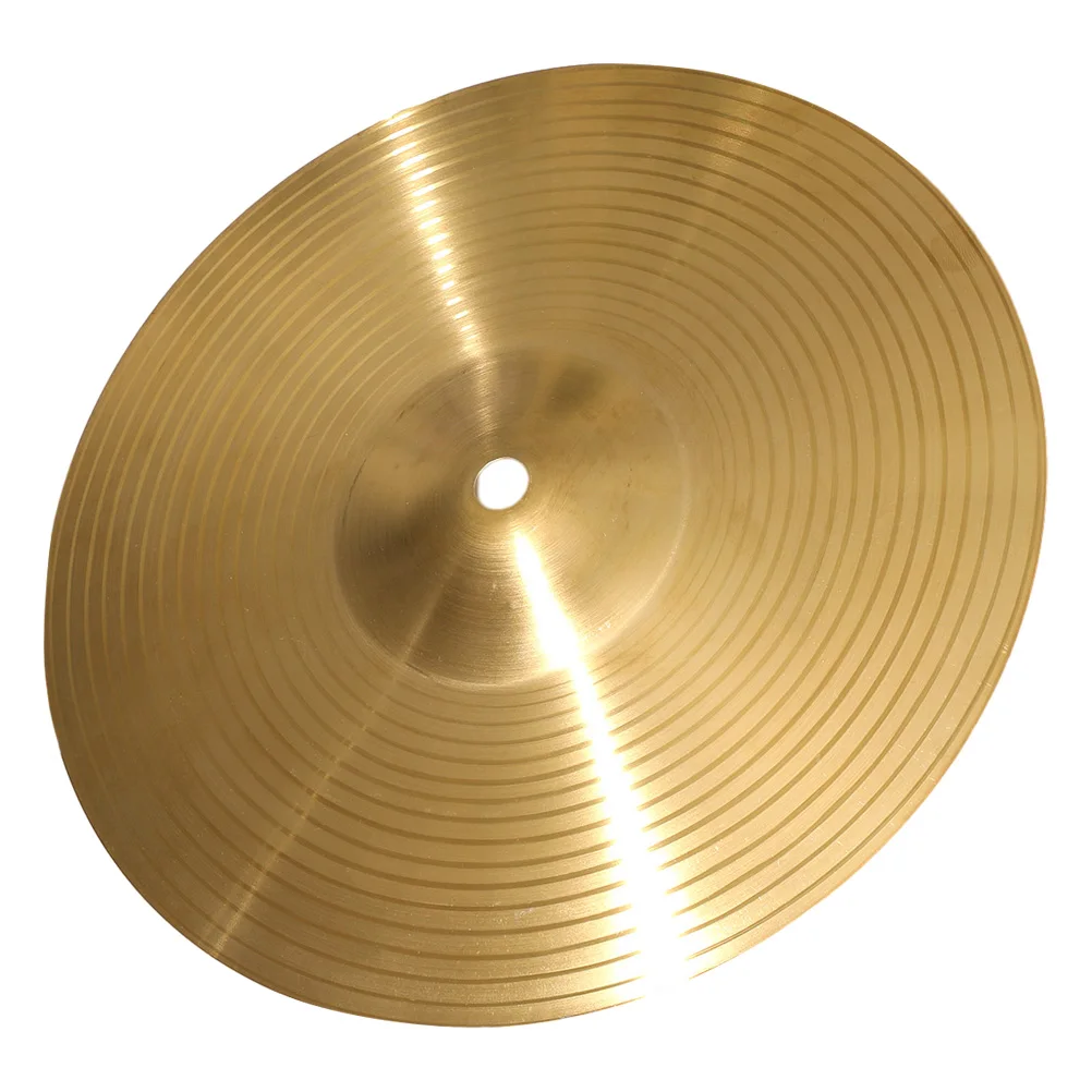 

Brass Jazz Drum Cymbal 20Cm Professional Bright Sound Percussion Accessory for Drum Set Crash Cymbals for Drums