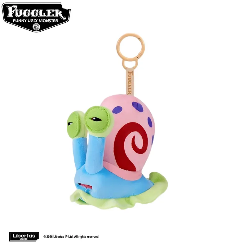 Original Fuggler Patrick Star SpongeBob Schwammkopf Schlüsselanhänger Plüschtiere Fugglers Baby-Zahn-Monster Gefüllte Plüschpuppen