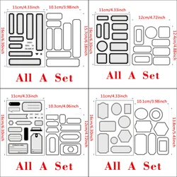 2024 AliliArts Metal Cutting Dies Basic Shape diy Scrapbooking Photo Album Decorative Embossing PaperCard Die