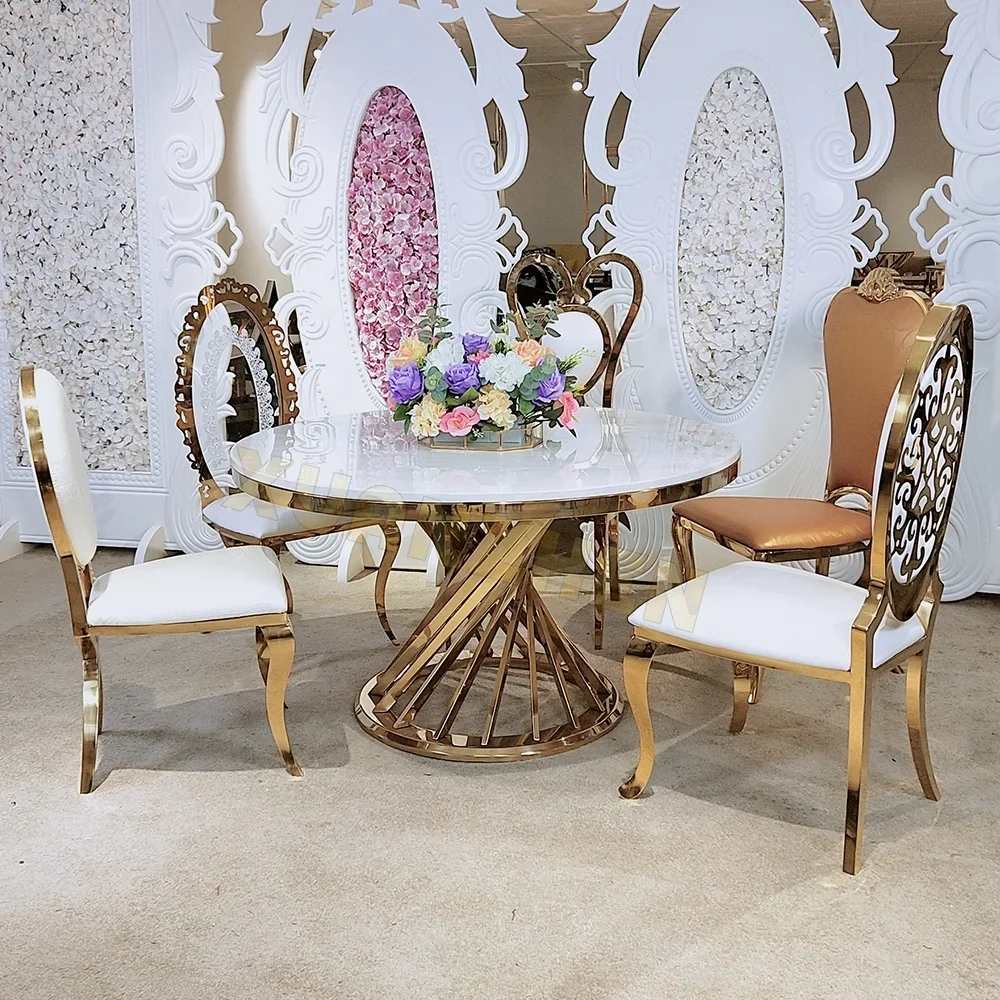 

Мебель для столовой, набор обеденных столов, стеклянный свадебный стол, металлический обеденный стол и стулья