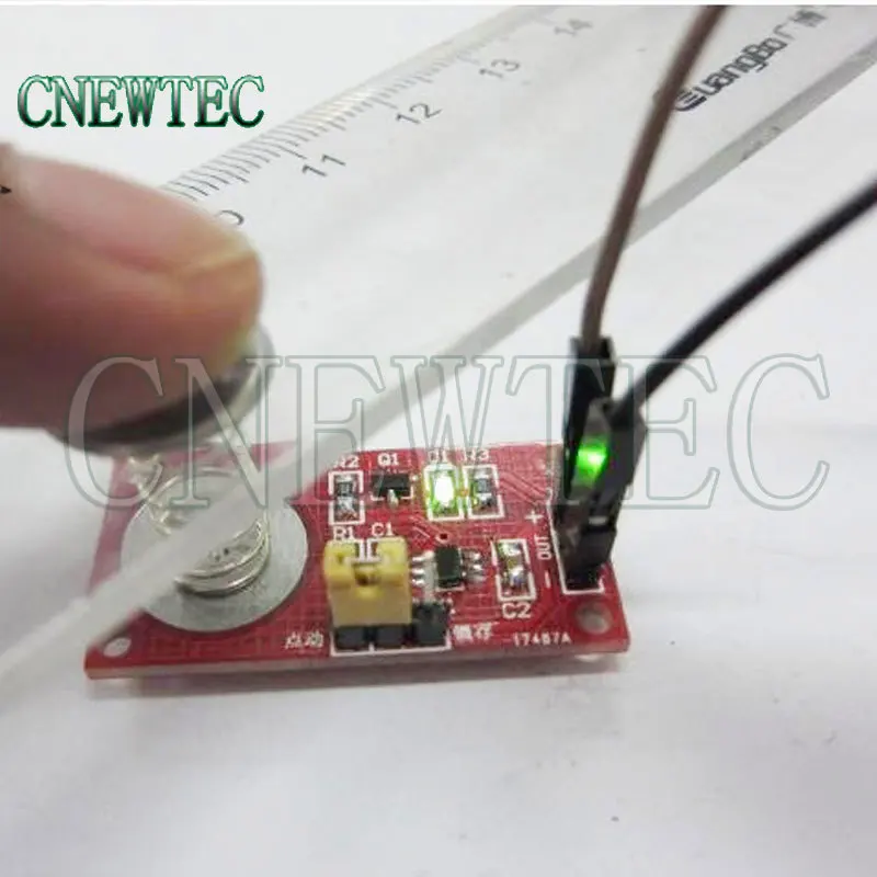 50PCS/LOT RH6030 Compatible Touch Key Module Capacitive Switch Non-contact Buttons With Light Type A