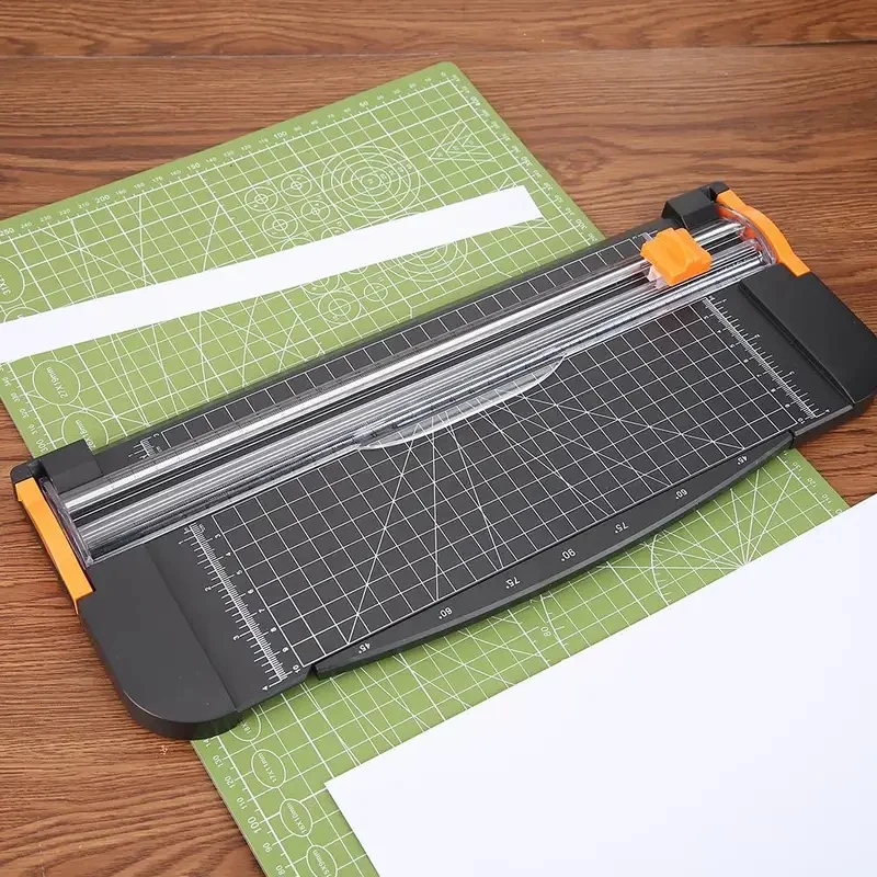 Stocking Stuffers A4 Paper Cutting Machine, Art Paper Trimmer with Replaceable Blades, Paper Cutter for Photos, Scrapbook & Craf