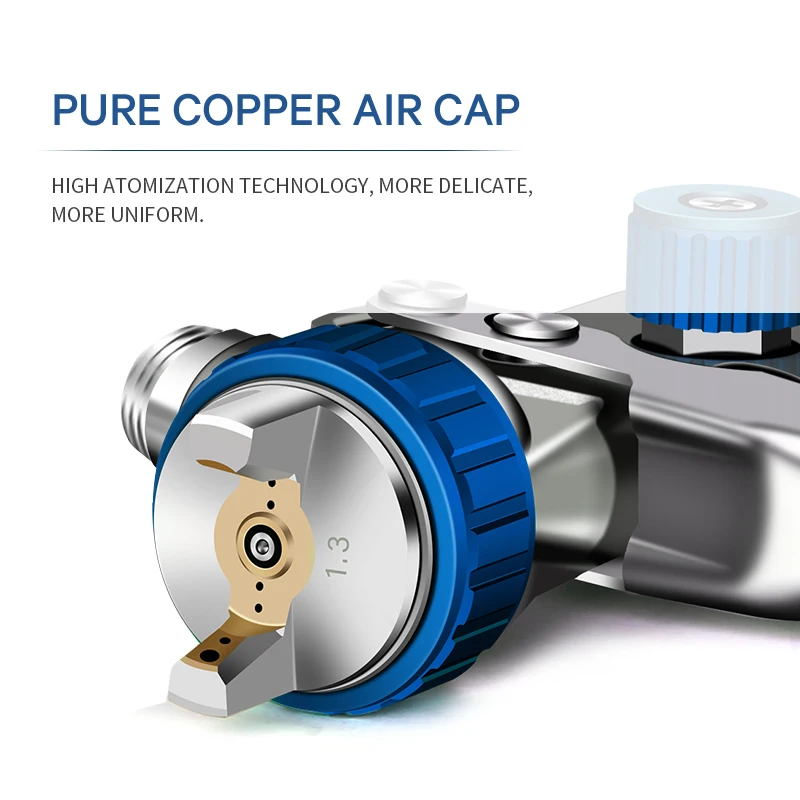 LVLP 2011 Spray Gun Precision Detailing, Smooth Results Perfect for Pro & Home Use
