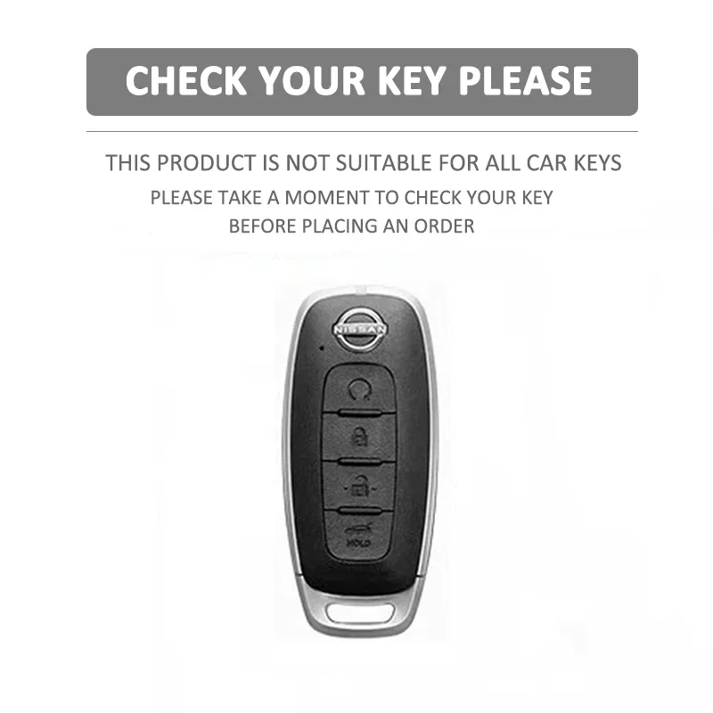 4 Buttons Silicone Car Fob Key Cover Protect Case Shell for Nissan Altima Maxima Murano Rogue Sentra Keychain Auto Accessories