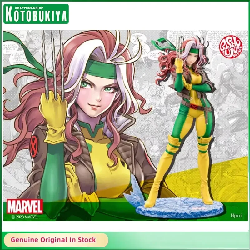 

Original Kotobukiya MK368 Marvel Anime Figure Anna Marie Rogue Girl PVC Anime Action Figure Model Hobbies Collectibles