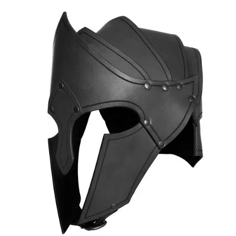 قناع درع الكتف الجلدي الرجعية نورس فايكنغ القرون الوسطى تأثيري الأداء الدعامة #2