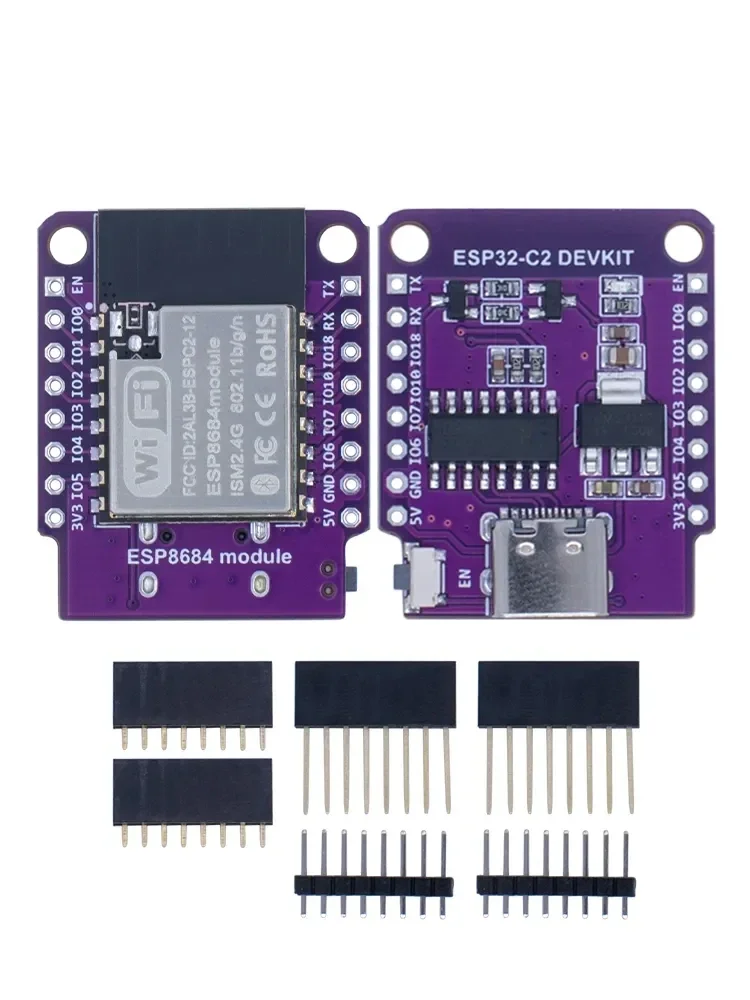 

Wemos D1 Mini Esp8266 Esp32 ESP32-C2 ESPC2-12 Devkit Wifi Bluetooth Ch 340G Esp8684 Development Board Module Voor Ardu