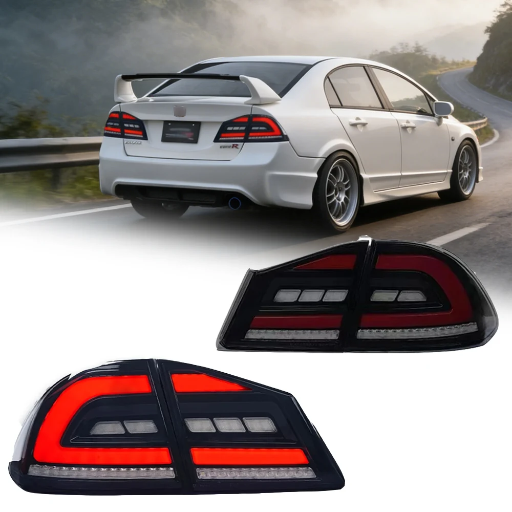 

Car Lights For Honda Civic FD2 Taillight 2012-2015 LED Projetor Tail Lamp Daytime Running Light Automotive Accessories