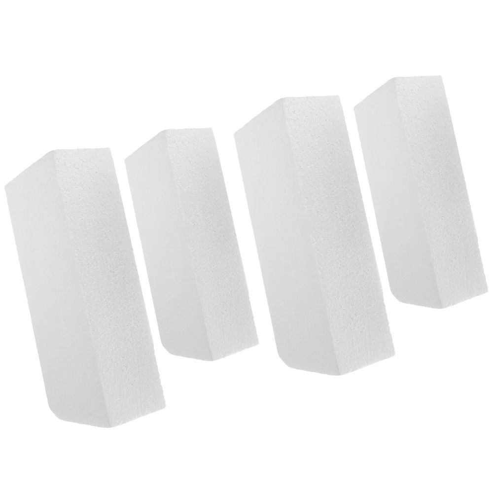 4 Pcs Rectangular Foam Block Wedding Foams Crafts Cylinder Flower Arranging Blocks Floral Painting Square