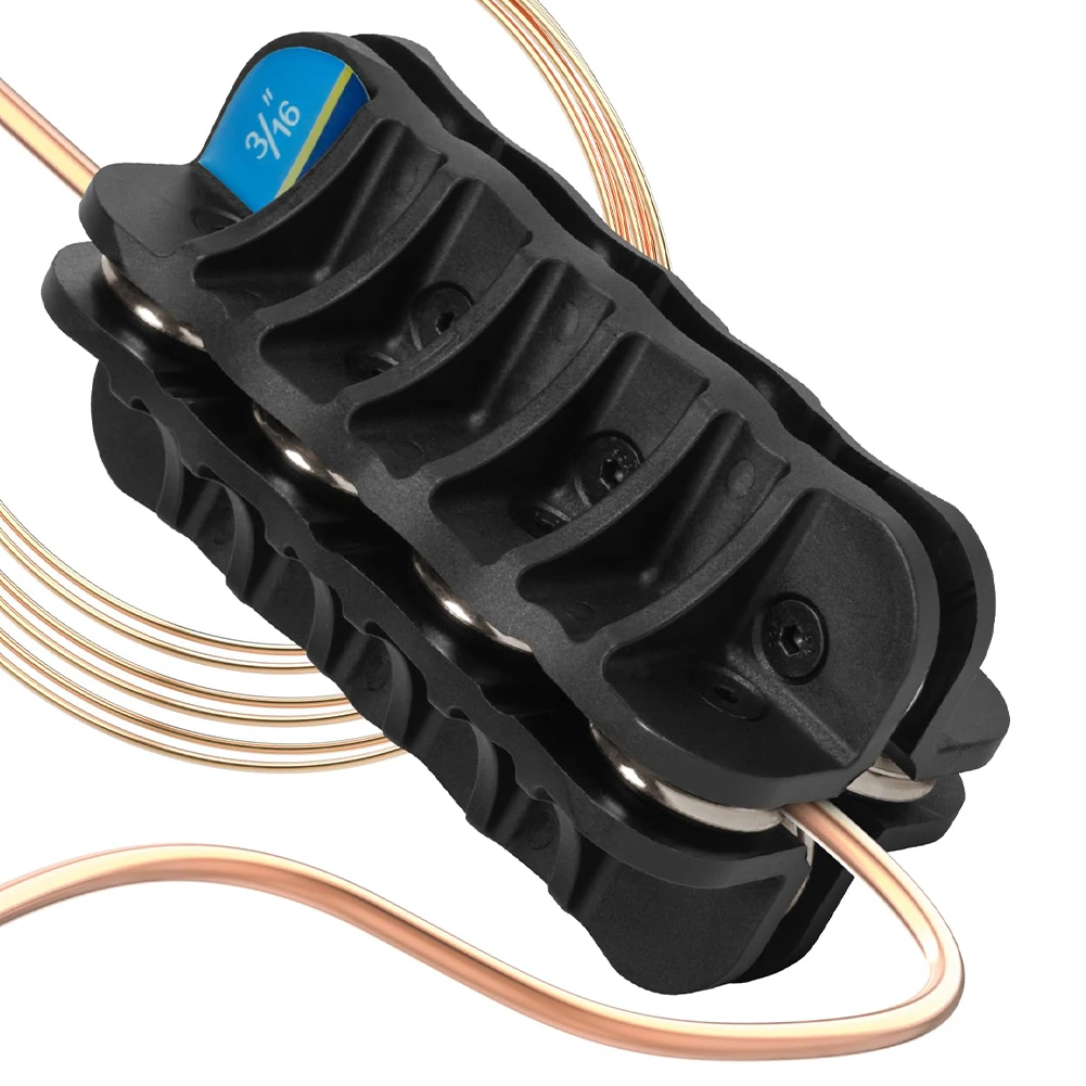 3/16 Inch Brake Pipe Pipe Straightener Tool, Handheld Wire Straightener Coiled Pipe Straightener Metal Pipe Straightener Tool