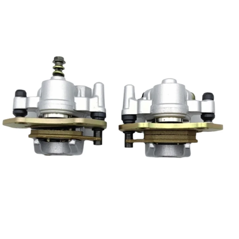 AASS-1Pair Front Brake Caliper Assembly With Pads For Can-Am Outlander Max Series 330 To 850, '04 To '15 view 3
