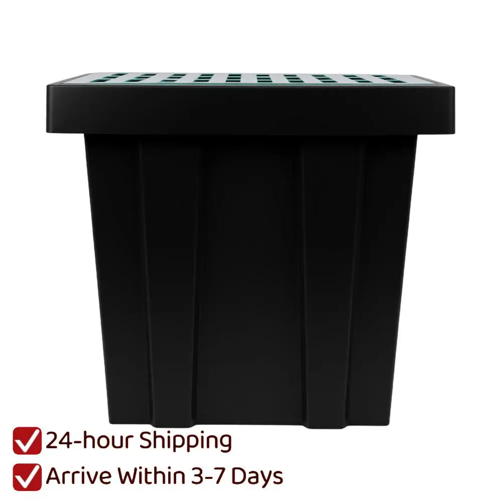 

Большой дренажный лоток с решеткой из стекловолокна и корзиной для мусора для самостоятельной установки, для сбора дождевой воды, для городских и коммерческих нужд