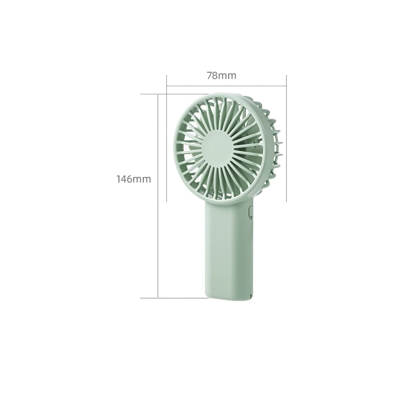 Handheld Fan Mini Fan Powerful Small Portable Fan 1.5V AAA Dropship