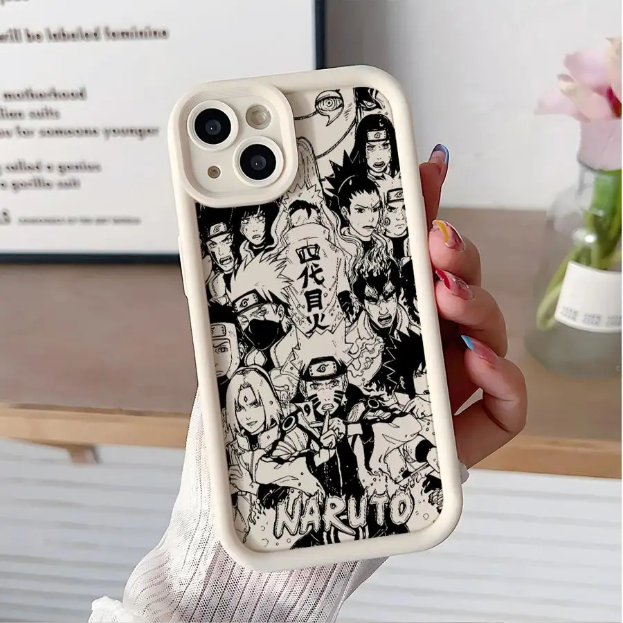 Akatsukis Itachi Pain Phone Case for iPhone 16 15 Pro Max 13 12 11 Pro 14ProMax 16Plus 12Pro Soft Cover Funda Capa