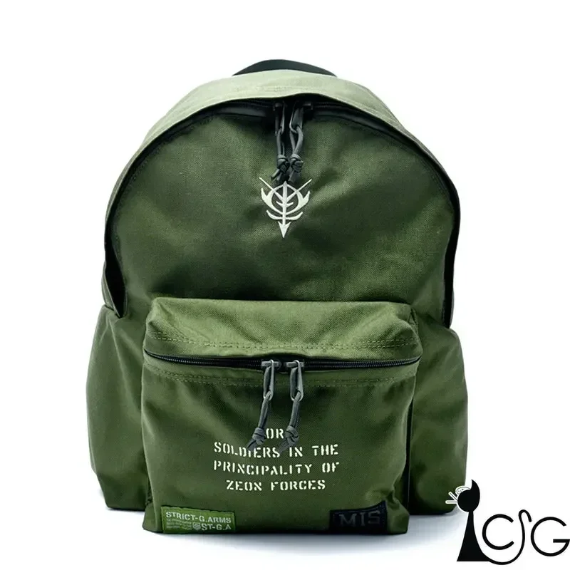 애니메이션 모바일 슈트 건담 코스프레 MS 나일론 배낭 학생 학교 가방 캐주얼 패션 어깨 가방 메신저 가방 핸드백
