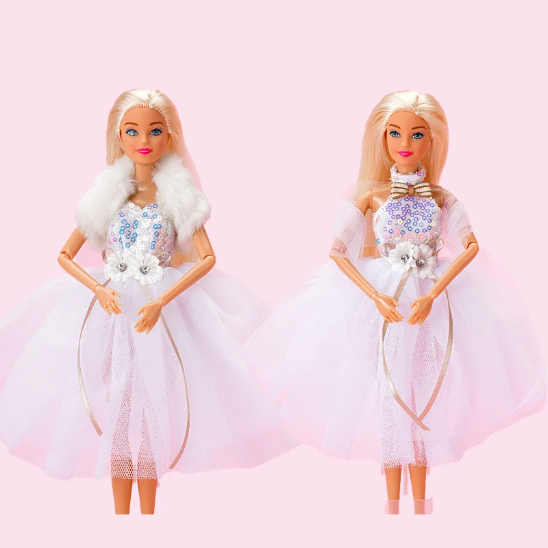 

TA32 Игрушка красивое свадебное платье одежда для ваших кукол 1/6 FR FR2 Xinyi ST Bbie