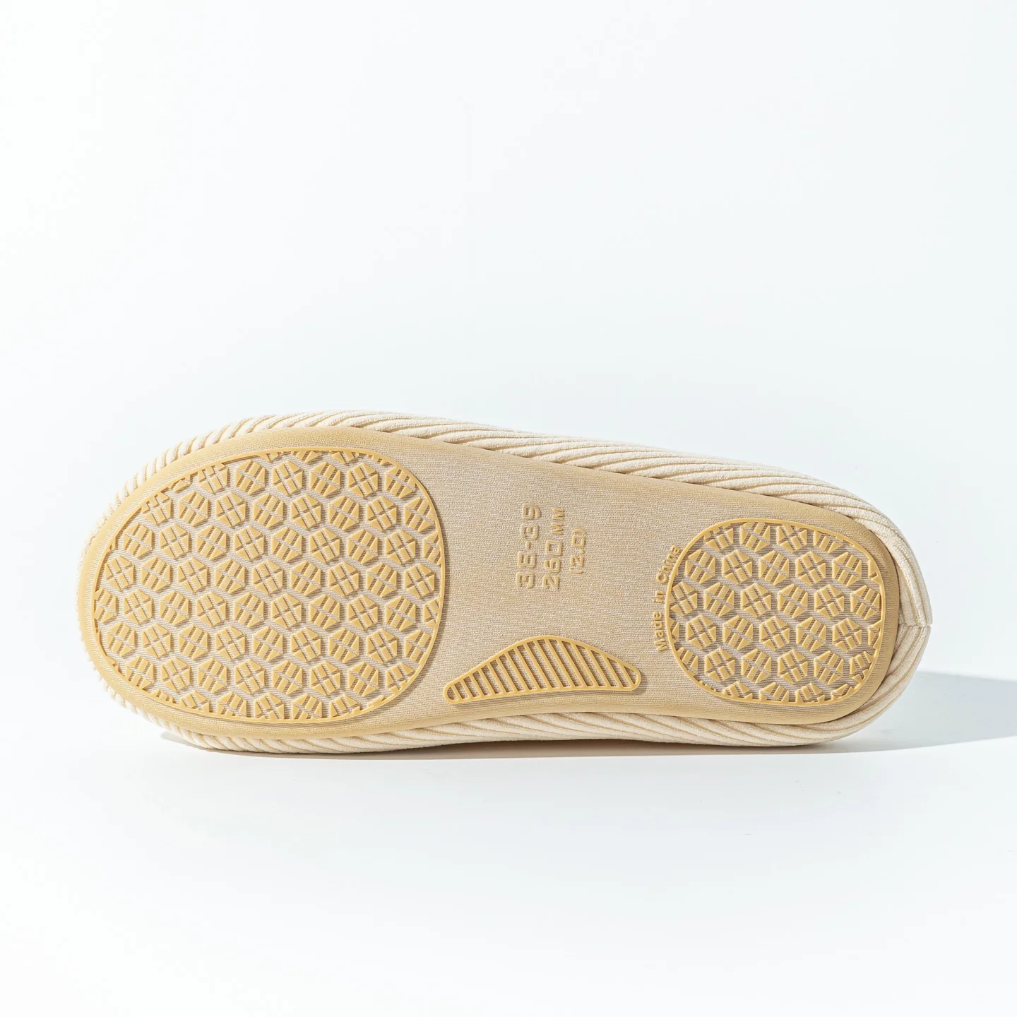 Solid Color Indoor Slippers for Women, Non-Slip Cozy House Shoes with Closed Toe for Bedroom Living Room Guest Use for Autumn view 2