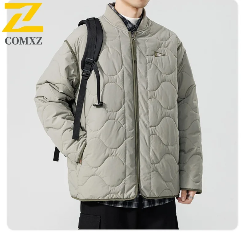 COMXZ hommes équitation rempli veste de luxe aventure en plein air résistant au froid Parka décontracté confort léger hiver nouvelles vestes