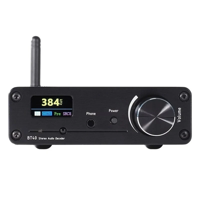

BT40 HD LDAC Bluetooth5.1 DAC Receiver ES9038 Audio Decoder Support 3 SRC Frequency Up and Down