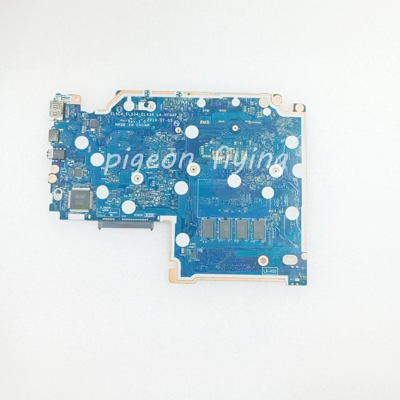 EL5C4 _EL534 LA-H104P For Lenovo IdeaPad S340-15IML Laptop Motherboard CPU: I7-10510U SRGKW GPU: MX230 2GB RAM: 4GB 100% Test OK