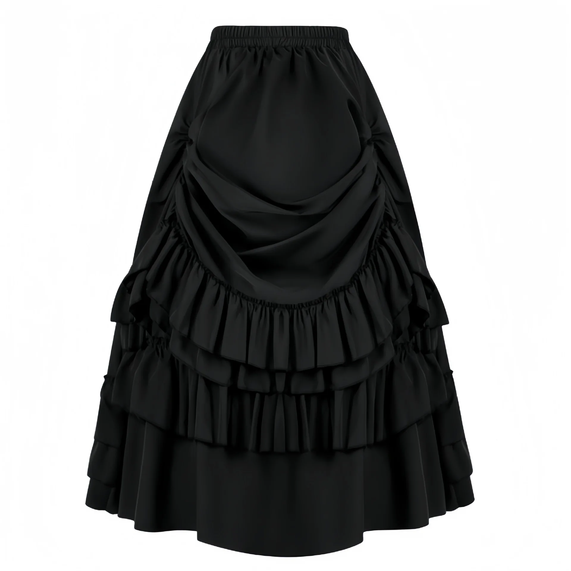 جديد المرأة ort تنورة القرون الوسطى القوطية عصر النهضة مرحلة الأداء زي العرقية T بلوزات وسراويل مجموعة لربيع 2025 #5