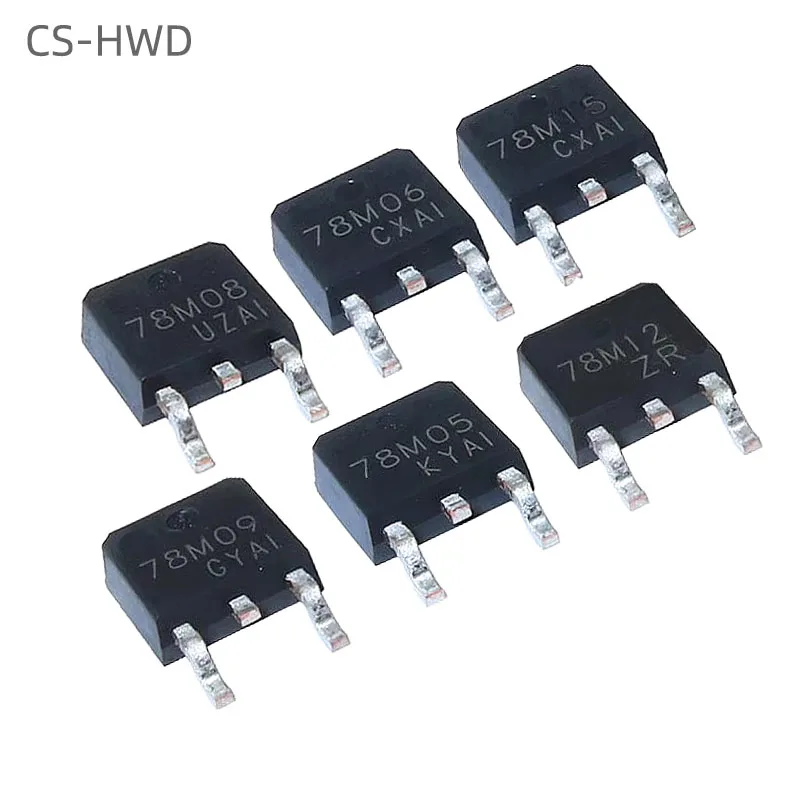 10PCS 78M05 78M06 78M08 78M09 78M12 78M15 stabilivolt IC