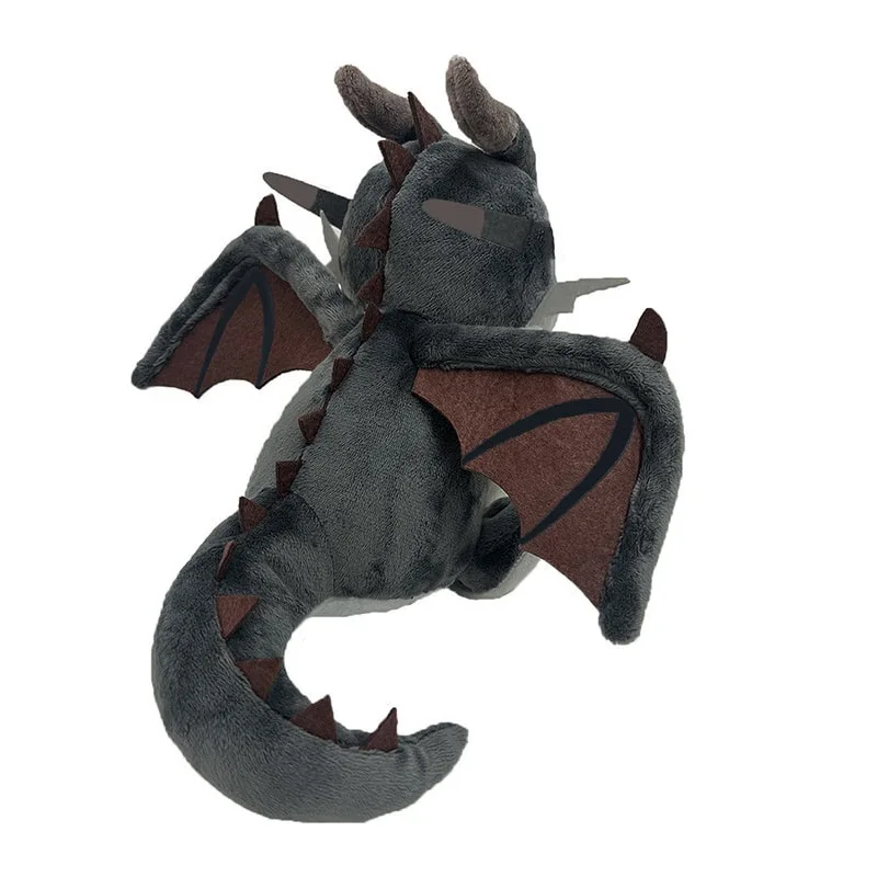 Novo capcom "monster hunter" chibi dragão ancestral miraboreas boneca de brinquedo de pelúcia-um presente de aniversário das crianças
