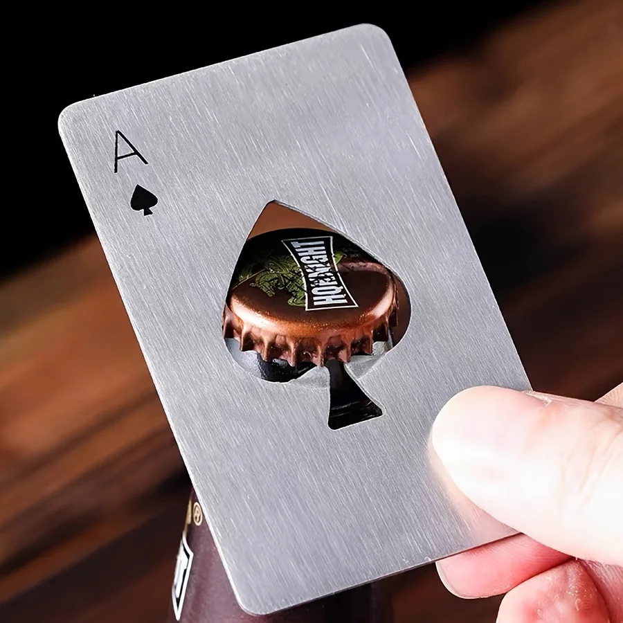 1pc 검은 복숭아 A 자형 병따개, 병따개 맥주 드라이버 무작위 색상