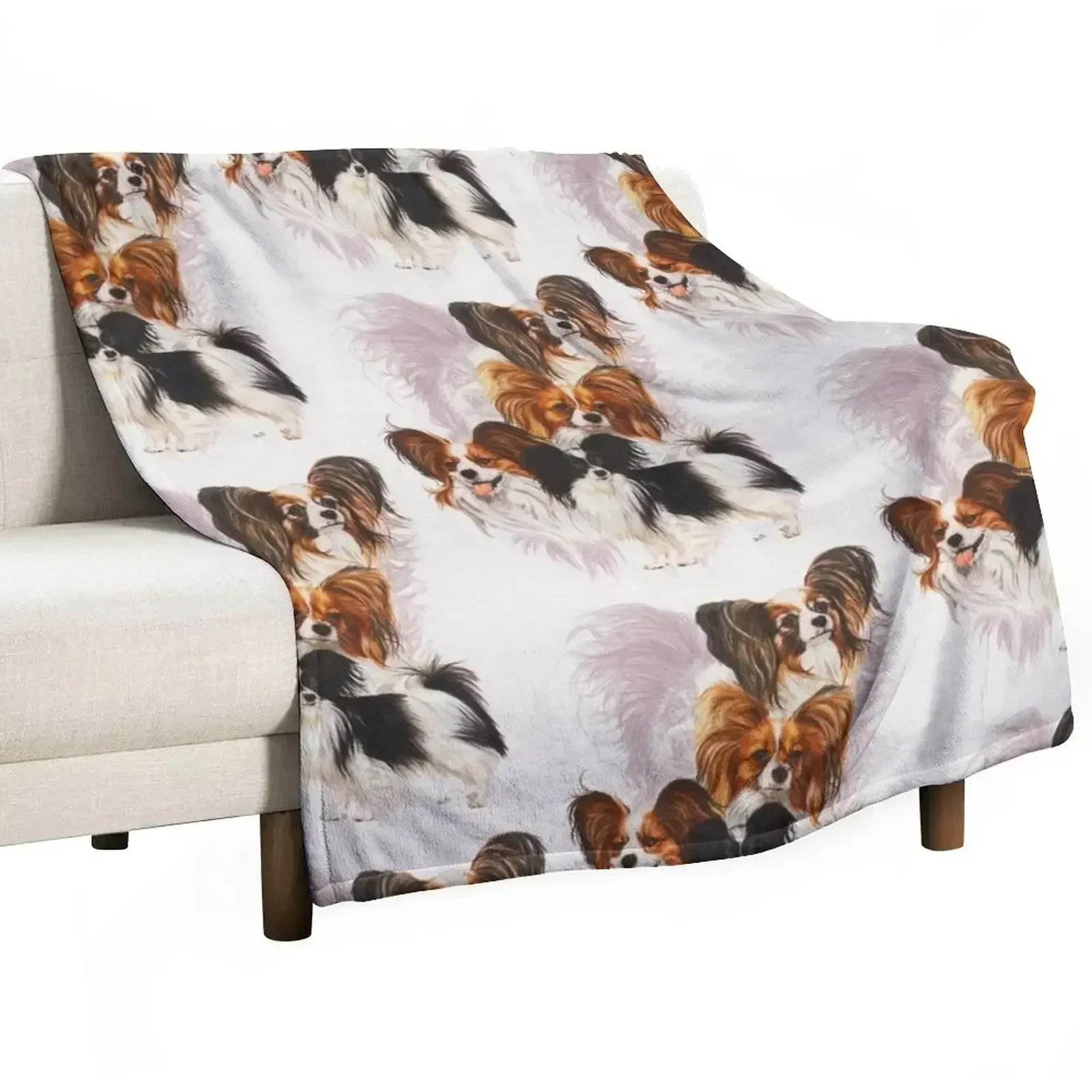Papillon Medley Throw Blanket Hairys Large Kid'S Comforter Sofa anime Blankets
