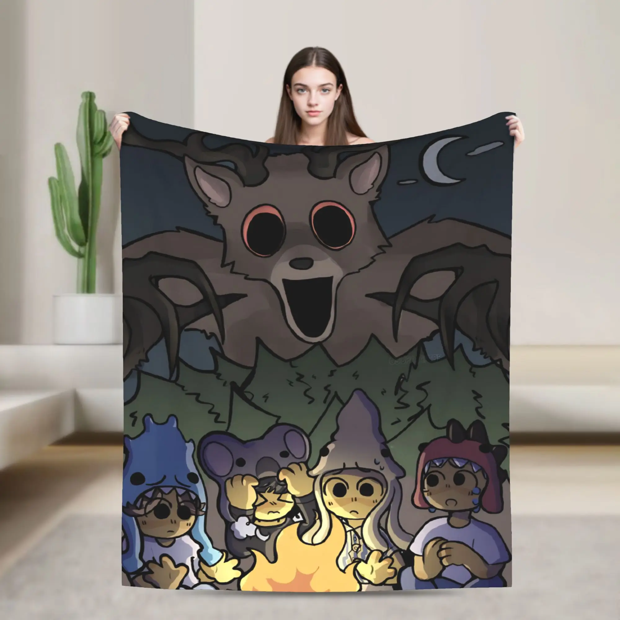 Soft Blanket Airplane Travel 99 Nights in The Forest  Bedding Throws  Flannel Bedspread For Outdoor Fashion Sofa Bed Cover