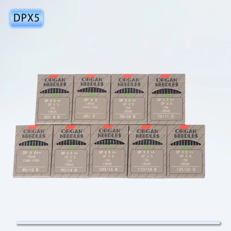 10 PCS DPX5 ORGAN Sewing Machine Needles For Industrial Sewing Accessories Japan DP*5 135X5 Knitting JUKI BROTHER view 6
