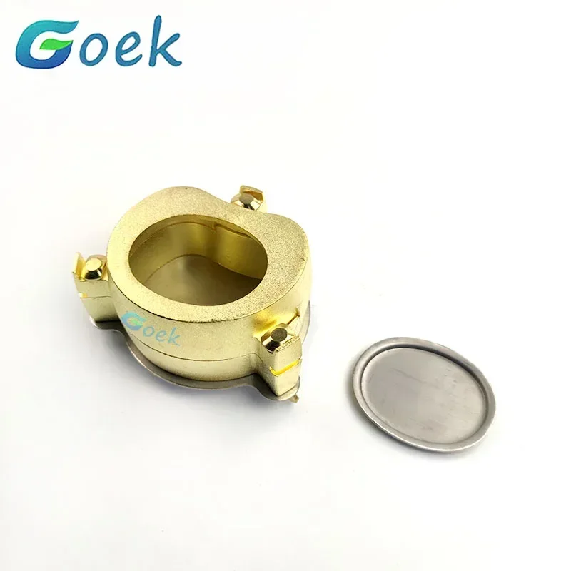 Dental Cu-Zn Alloy Aluminum Flasks with Screws Dentistry Mechanic  Accessories Laboratory Metal Machine Tool Product Consumables