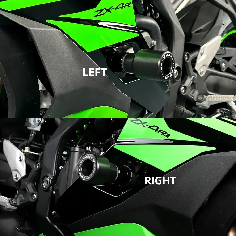 ZX-4R Frame Slider Crash Protector For KAWASAKI ZX4R ZX-4RR ZX25R NINJA Motorcycle Accessories Engine Crash Pad Fairing Guards