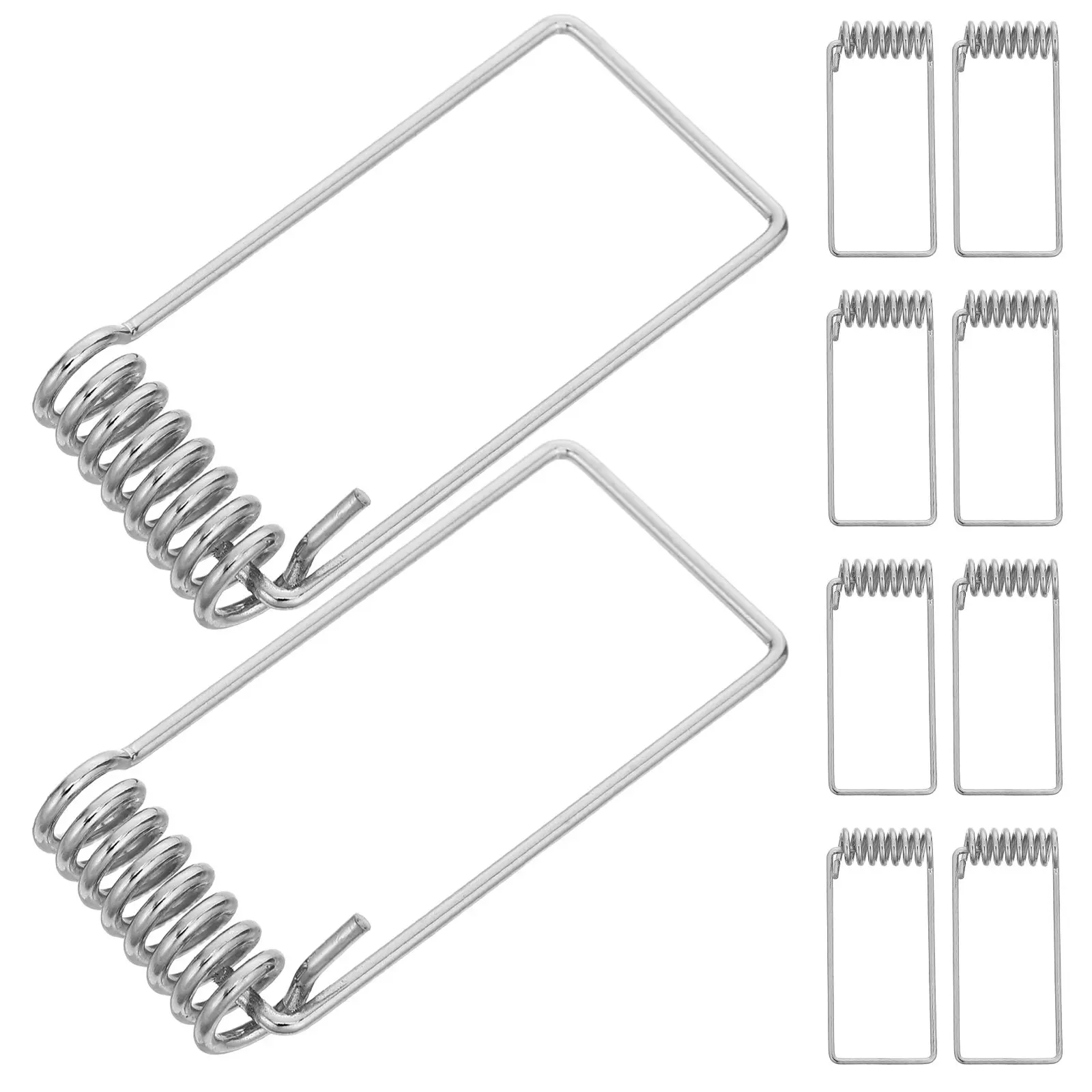 10Pcs Spring Clips Recessed Lighting Downlight Metal Spring Clamps Lamp Components Holder Ceiling Fixing Fixtures Spotlight