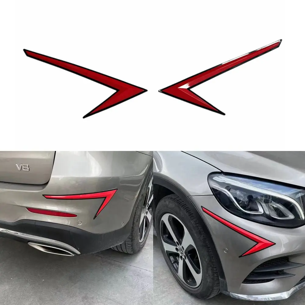 Front Rear Bumper Fender Door Anti-Scratch 3D Protector Strip Guard