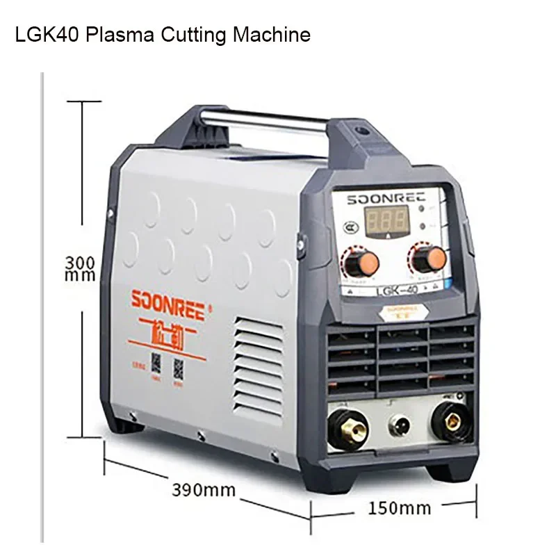 LGK40 220V Offer Plasma Cutting Machine Plasma Cutter with Welding Accessories