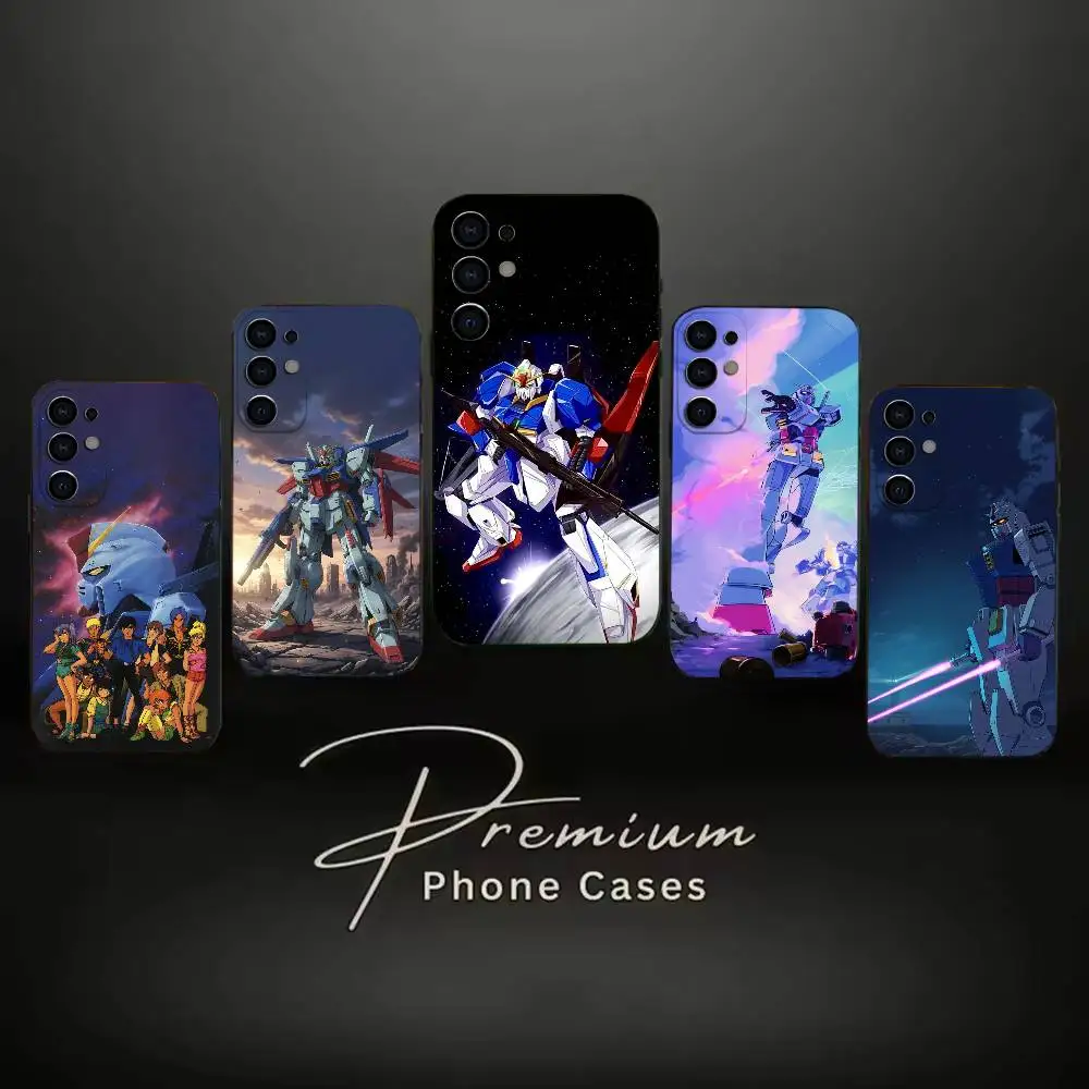 Coque de téléphone Mobile Cool Suit Brave Gundam Z-Z, étui souple noir pour Samsung S24,S23,S21,S22,S24,S30,S20Ultra Plus