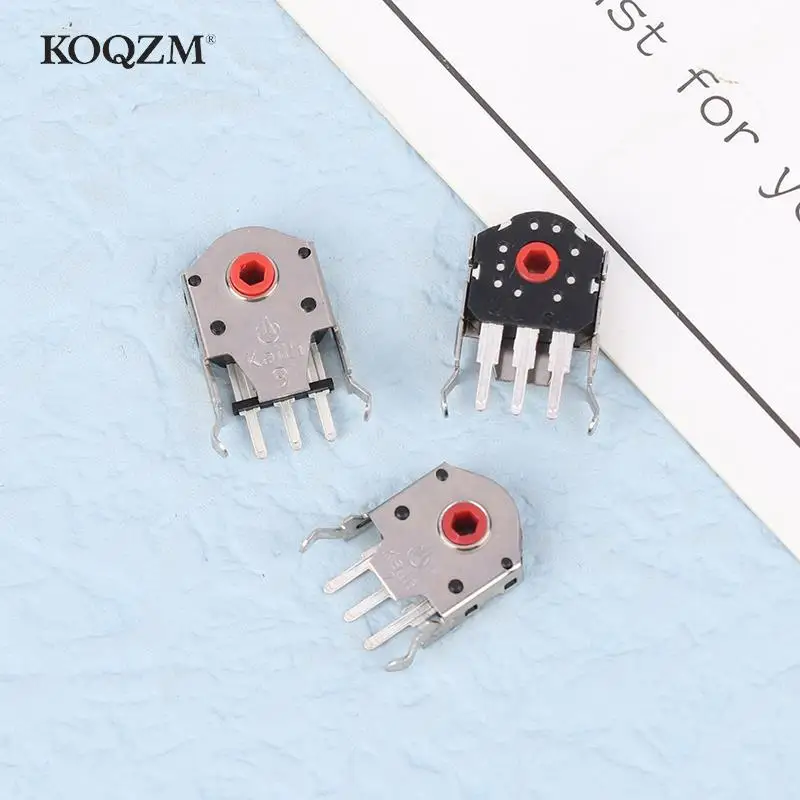 Sangat akurat Decoder 5mm ~ 11mm inti merah Rotary Mouse Scroll Wheel Encoder 1.74mm lubang untuk PC Mouse Alps Encoder 800,000 Life