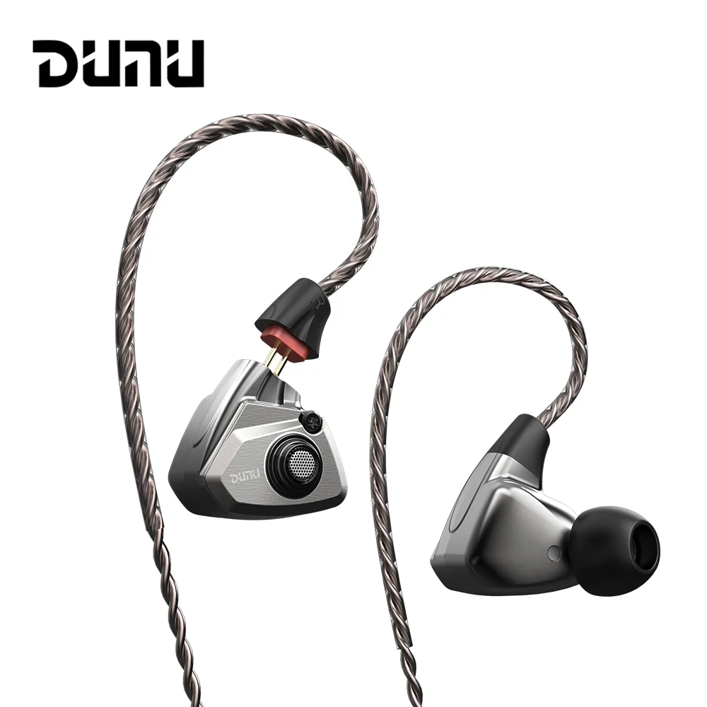 DUNU TITAN S HIFI 11mm Dynamic Driver Monitor In-ear Earphone IEM Earbuds 2Pin 0.78mm Detachable Cable Headset TITANS