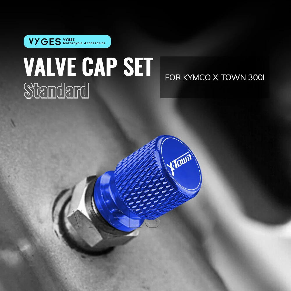 

Набор стандартных колпачков для клапанов мотоцикла, набор колпачков для шин для KYMCO X Town 300i XTown 300