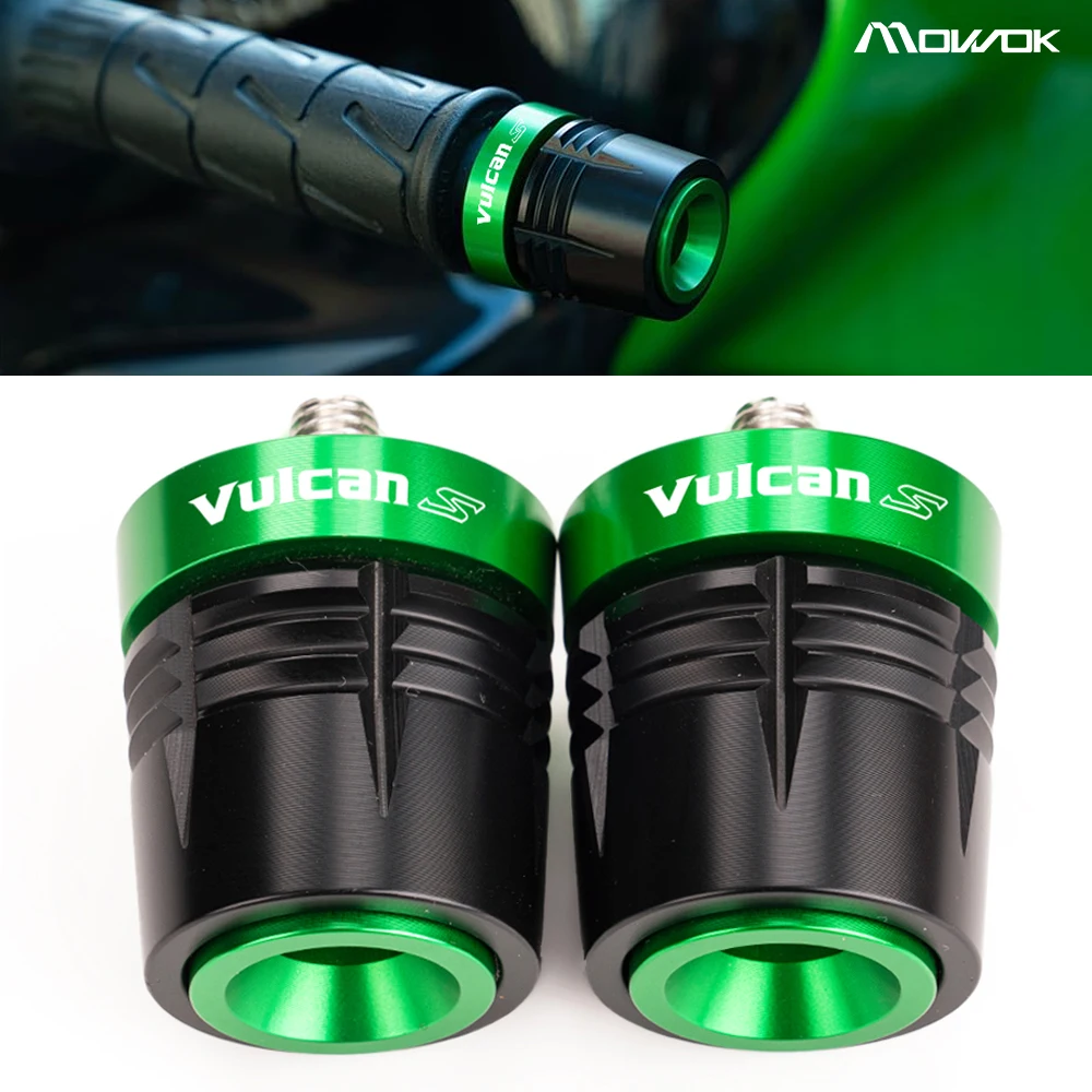 لكاواساكي فولكان S 650 فولكان s650 VN650 2015-2021 2022 2023 2024 2025 دراجة نارية المقود القبضات بار ينتهي غطاء التوصيل المنزلق