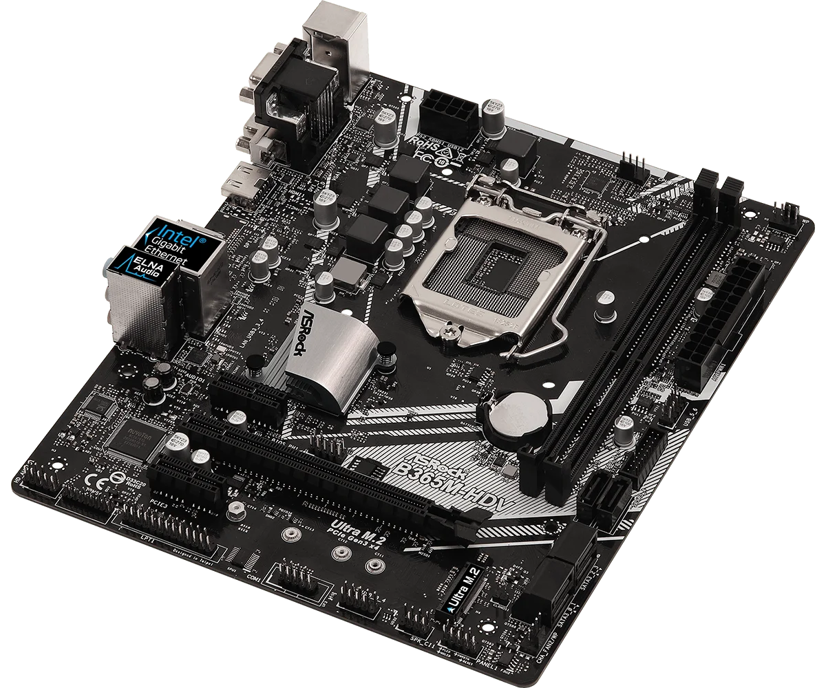 Papan Induk ASROCK B365M-HDV L - Intel Cpu Core I9 ulasan dan harga