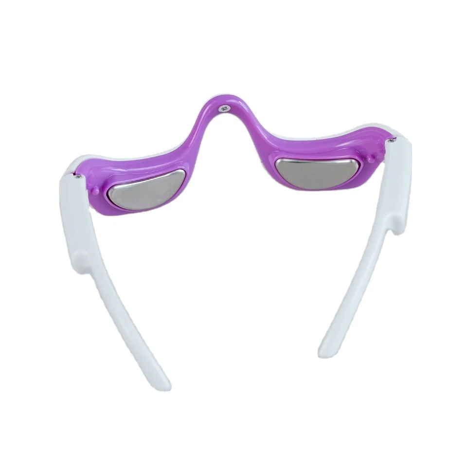 Massaggiatore per la cura degli occhi con massaggio a vibrazione a infrarossi con impacco caldo wireless Allevia l'affaticamento degli occhi e migliora l'applicazione del viso e del sonno