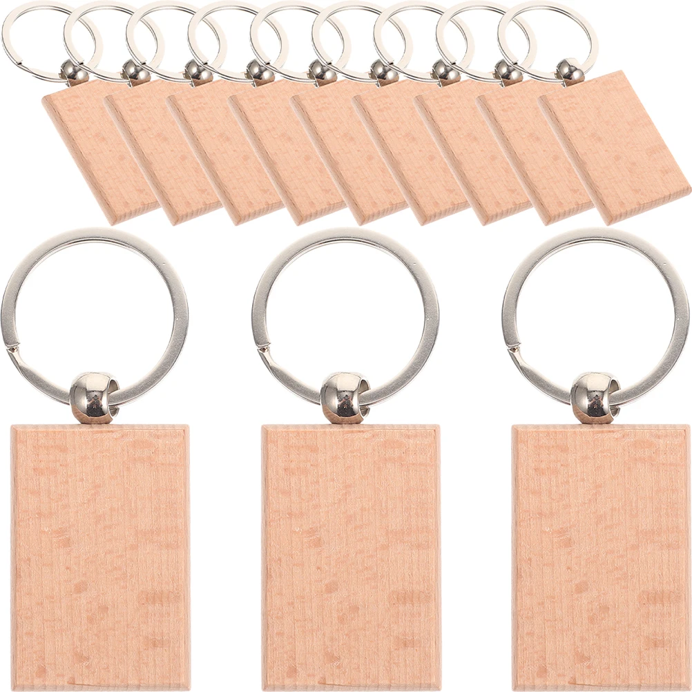 

12Pcs Blank Wood Ornaments DIY Keychain Blanks Unfinished Wooden Discs for Crafts Personalized Engraving Craft Projects Wood