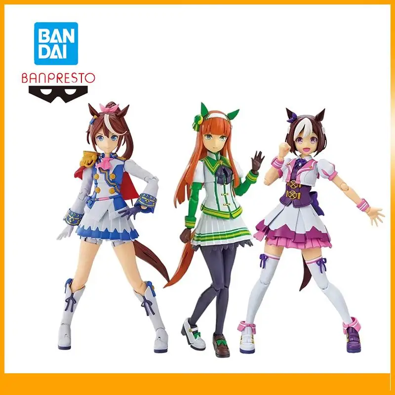

Original Bandai Banpresto Uma Musume Pretty Derby Figure Rise Standard Tokai Teio Special Week Silence Suzuka Action Figure