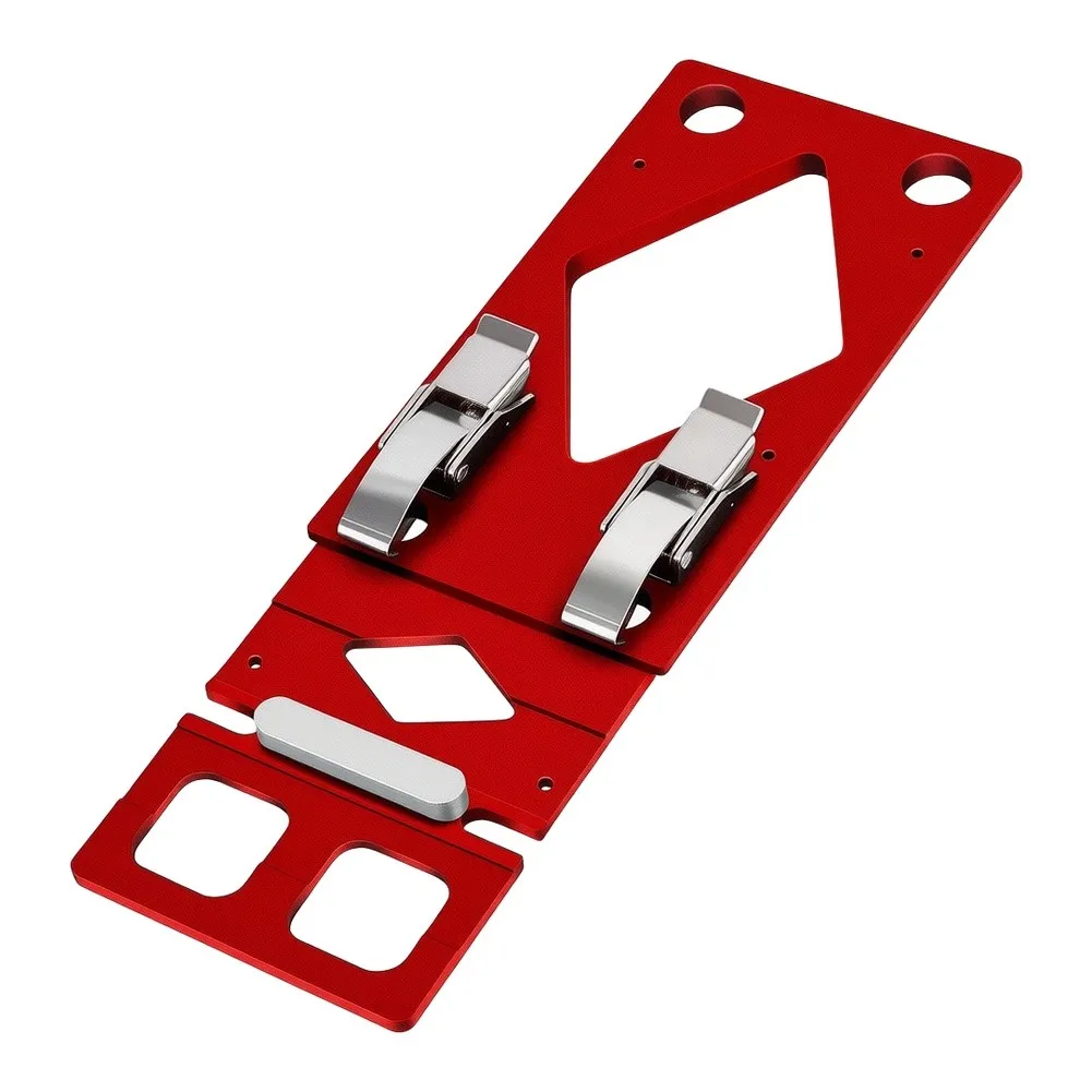 Right Angle Positioning Clamp Aluminum Alloy CNC Milling Stop Plate 90 Degree Guide Rail For Woodworking Furniture Cutting Tool