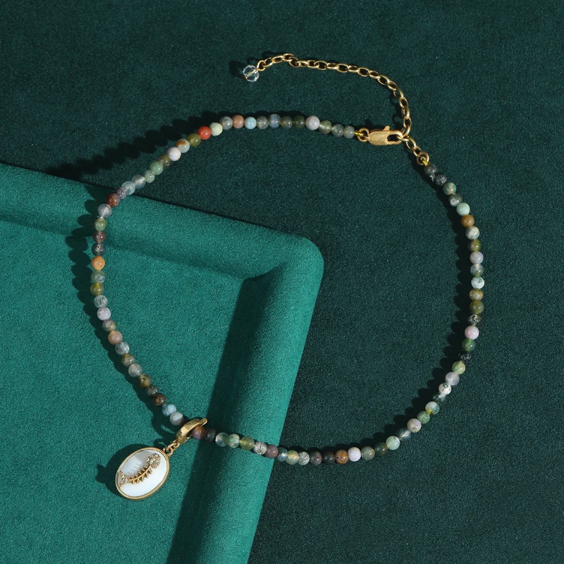 خمر بوهيميا الخرز قلادة امرأة الزفاف الأفريقية سحر قلادة عظم السمك مجوهرات فاخرة مصمم اكسسوارات الذكرى #2