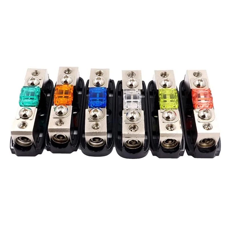 1 Set 30A 40A 150A Car Power Cord Audio Modified Fuse Holder, Plug-in Fuse