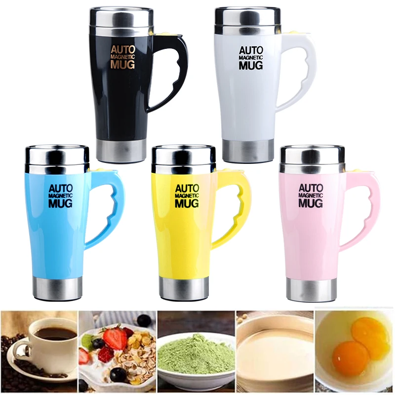 Automatic Magnetic Stirring Cup Creative Electric Coffee Cup Office Outdoor Automatic Stirring Juice Milk Cup Household Products