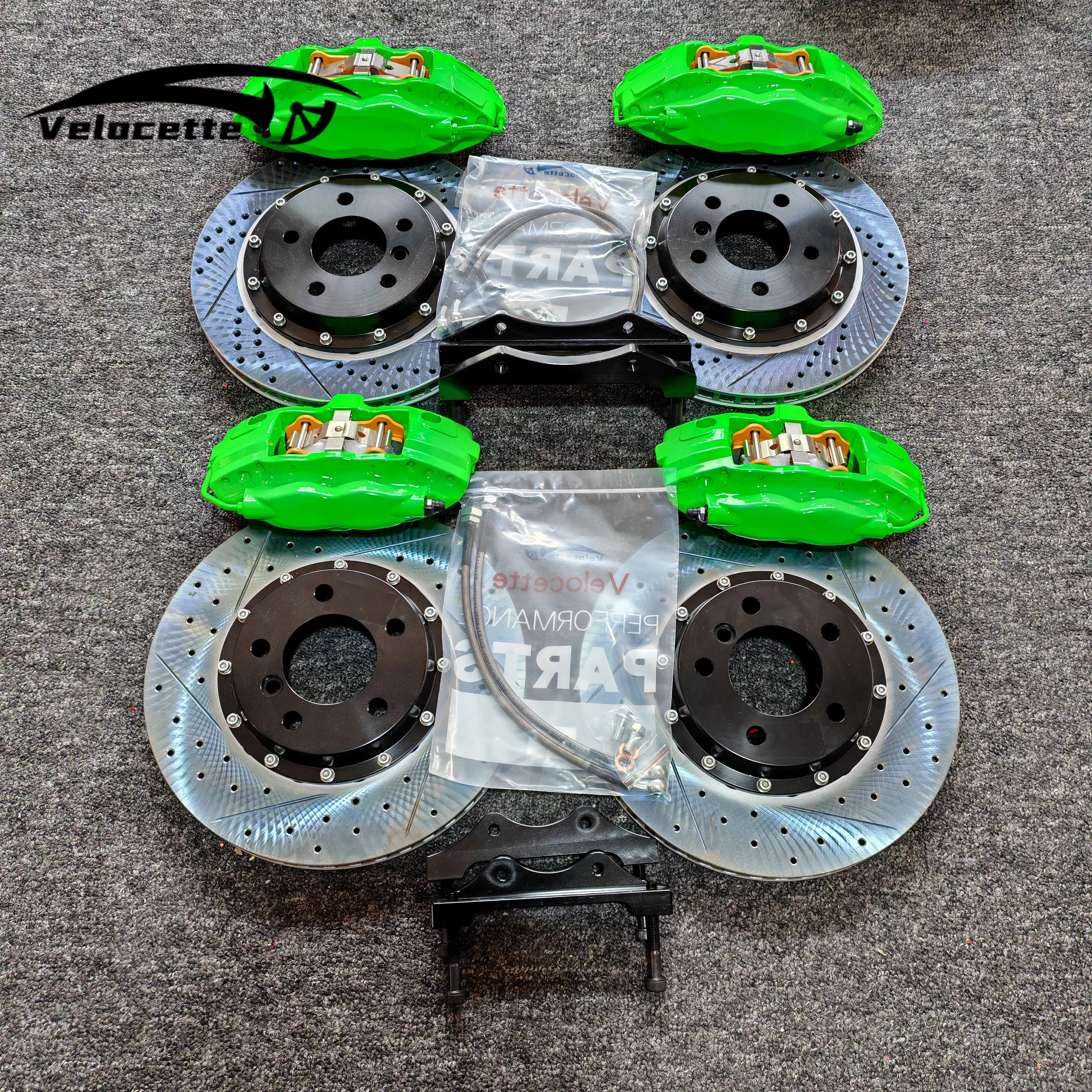 

Big 4 Piston Brake Caliper Brake Kit Customizable Color Style Logo for BM W 340i F30
